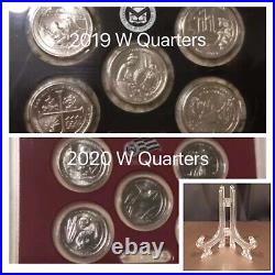 2019-2020 Complete Sets 10 Coins BU? Super Rare Low Mintage