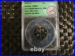 2019 Rare Early Discovery Complete W Quarter Set-all Mint State 67
