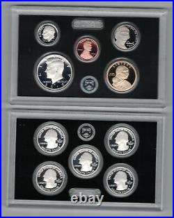 2019 Silver Proof Set Complete with Reverse Proof Penny