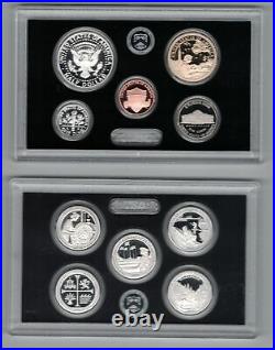 2019 Silver Proof Set Complete with Reverse Proof Penny