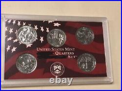 2019 W Quarter Complete Au/unc (5 Coin Set) Guam Ronr Lowell Mariana Sa Mission