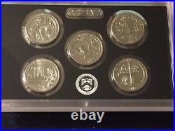 2019 West Point 25c, 5 Coin Complete Set In Us Mint Holder(Low Mintage, Rare)