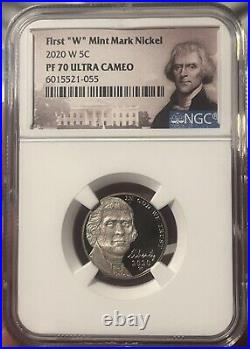 2020 Complete Nickel SetPR 70 UC, Reverse PF70, PR70 UC NGC