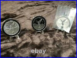 2020 Mexico Libertad Complete 1oz Silver Set BU, Proof, and Reverse Proof Mint