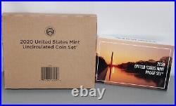 2020 PDS Proof and Uncirculated TWO Annual US Mint Coin Sets 30 Coins Complete