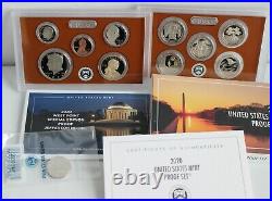 2020 S US Mint ANNUAL 11 Coin Proof Set Original Box COA Complete with W Nickel
