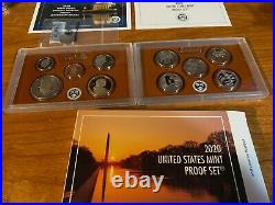 2020 US Mint Proof Set Complete With COA and Bonus W Nickel Sealed11 Coin Set