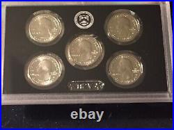 2020 W Quarters 5 Coin Complete Uncirculated Set. Rare, Low Mintage Coins