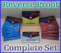 2021, 2020, 2019, & 2018 Innovation Dollar REVERSE Proof Complete Set