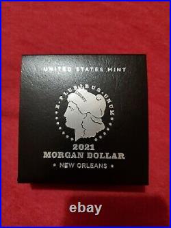 2021 Morgan/Peace Silver Dollars (O, CC, S, D, P) Complete Set 6 Coins IN HAND