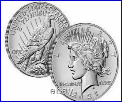 2021 Morgan Silver Dollar Complete Set of 6 Morgan CC, O, D, S, P and Peace