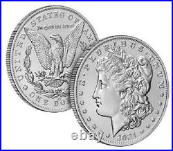2021 Morgan Silver Dollar Complete Set of 6 Morgan CC, O, D, S, P and Peace