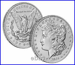 2021 Morgan Silver Dollar Complete Set of 6 Morgan CC, O, D, S, P and Peace P