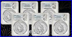 2021 Peace & Morgan Dollars ADVANCE RELEASES PCGS MS70 COMPLETE 6 COIN SET