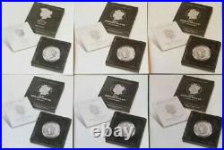 2021 Peace & (p) CC & O Privy S & D Mint Mark Morgans Ms69 Complete 6 Coin Set