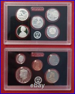 2023 SILVER US Proof Coin Set Complete with COA & Original Box OGP 23RHR