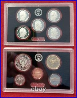 2023 SILVER US Proof Coin Set Complete with COA & Original Box OGP 23RHR