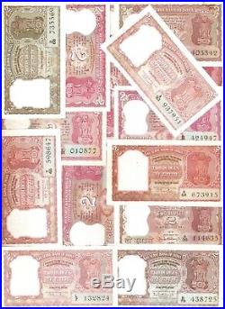 2 Rupees India Complete Signature Set (B-1 TO B-36) @ Uncirculated Condition