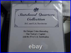 2 Volume Complete Set Statehood Quarter Collection-BONUS SET 6 US TERRITORIES
