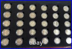 30 Quarter P/D/S Complete Territories 2009 Coin Set with Display Box