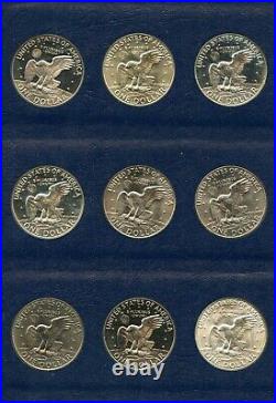 32 Coin 1971-1978 Complete Eisenhower Ike Dollar Set Includes Proof & Silver