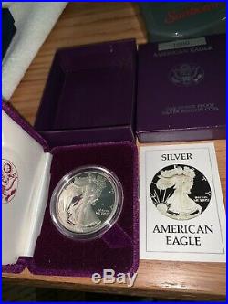34 Piece 1986-2019 American Silver Eagle Proof Complete Set + 2009 Uncirculated