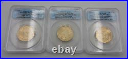 (35-Coin) 2009 First Day Satin Finish Complete P&D Mint Set ANACS SP69 Z1629