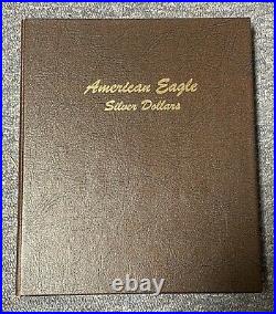 35-pc. 1986 2020 American Silver Eagle Complete Set Gem BU in Dansco Album
