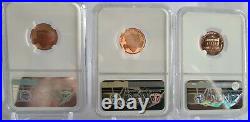 3- coin set 2019-W COMPLETE WEST POINT LINCOLN CENT NGC PF69, PF69, MS69