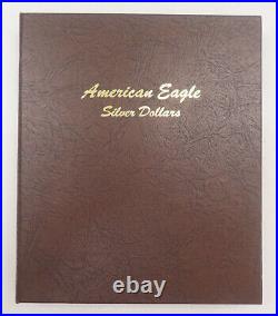 40 Coin 1986 2024 BU ASE Set, Complete American Eagle Silver Dollar Collection