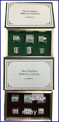 6 Pc. Limited Edition DANBURY MINT The Complete U. S. Coin Set 2017-2022