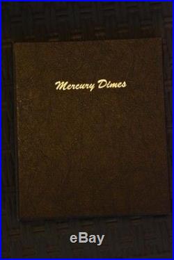 (77) Mercury Dimes Complete US Silver Rare Coin Set Dansco Album INCLUDES 1916-D