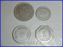 8 1935 RARE Complete Set Alaska ARRC Bingle Coin Rural Rehabilitation corp Token