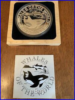 999 Silver Kilos Bahamas Whales Of The World 1993,1994,1995 COMPLETE SET! Rare