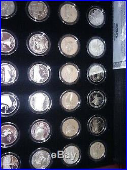 99-08 silver state quarter complete proof set. All 50 coins included! BEAUTIFUL