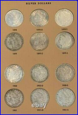 AMAZING 119 Coin Morgan AND Peace Dollar Complete Full Sets, 60+% AU/BU! RARE