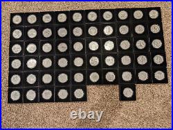 ATB 5 Oz Silver Uncirculated 56 Coin Complete Set 280 Ounce 999 Silver