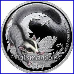 Australia 2010-2011 Bush Babies 5-Coin Complete Collection Pure Silver Proof Set