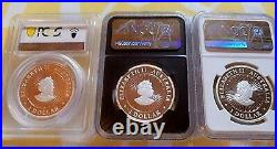 Australia Great Southern Land Complete Set (3 Coins) PR70DCAM/PF70UC/PF70UC