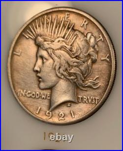 Beautiful Peace Dollar Complete Date Set, 1921-1935, All Years, Gorgeous Luster