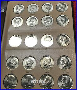 Bright Uncirculated Complete Set 1964-2018 Kennedy Half Dollars