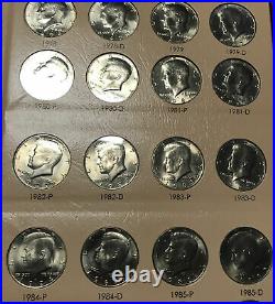 Bright Uncirculated Complete Set 1964-2018 Kennedy Half Dollars