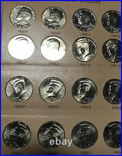 Bright Uncirculated Complete Set 1964-2018 Kennedy Half Dollars