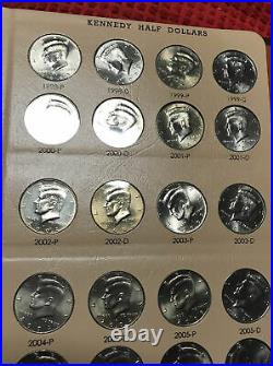 Bright Uncirculated Complete Set 1964-2018 Kennedy Half Dollars