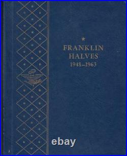 Bu Choice Gem Complete Franklin Halves Set 1948-1963 Pds (35 Pieces) Whitman