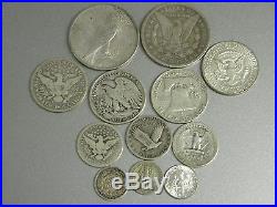 COMPLETE 20th CENTURY SILVER US TYPE COIN SET 13 DIFFERENT+MORGAN+PEACE+GOLD