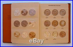 COMPLETE 32 PIECE EISENHOWER DOLLAR SET UNCIRCULATED + PROOF COINS with ALBUM