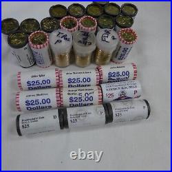 COMPLETE Presidential Dollar P & D full Roll Set Brilliant Uncirculated 40 Rolls