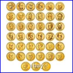 COMPLETE Presidential Dollar Set of 80 COIN both P&D Brilliant Uncirculated