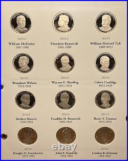 COMPLETE Presidential PROOF Dollar full SET US Mint 39 Coins Total! All PROOF